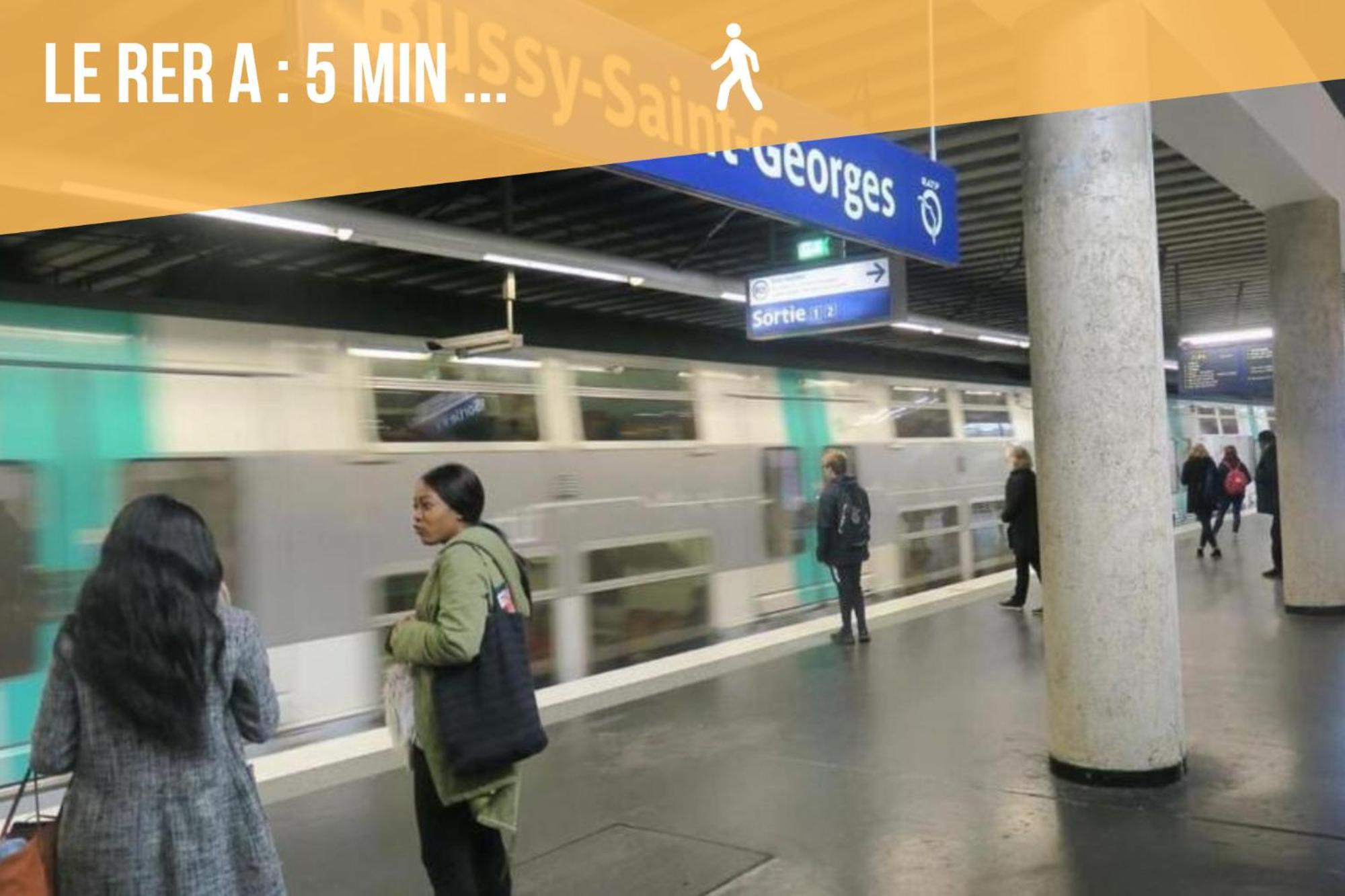 6Personne,10Mn De Disney,30Mn De Paris,Parking بوسي سان جورْج المظهر الخارجي الصورة